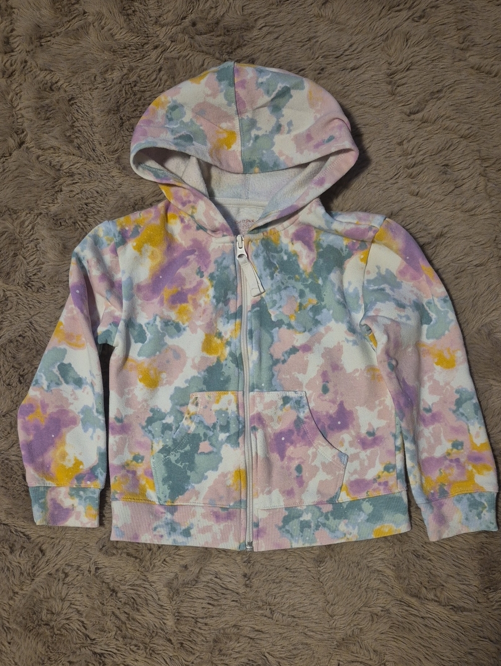 Cat And Jack Kids Zip Up Hoodie Size 4/5